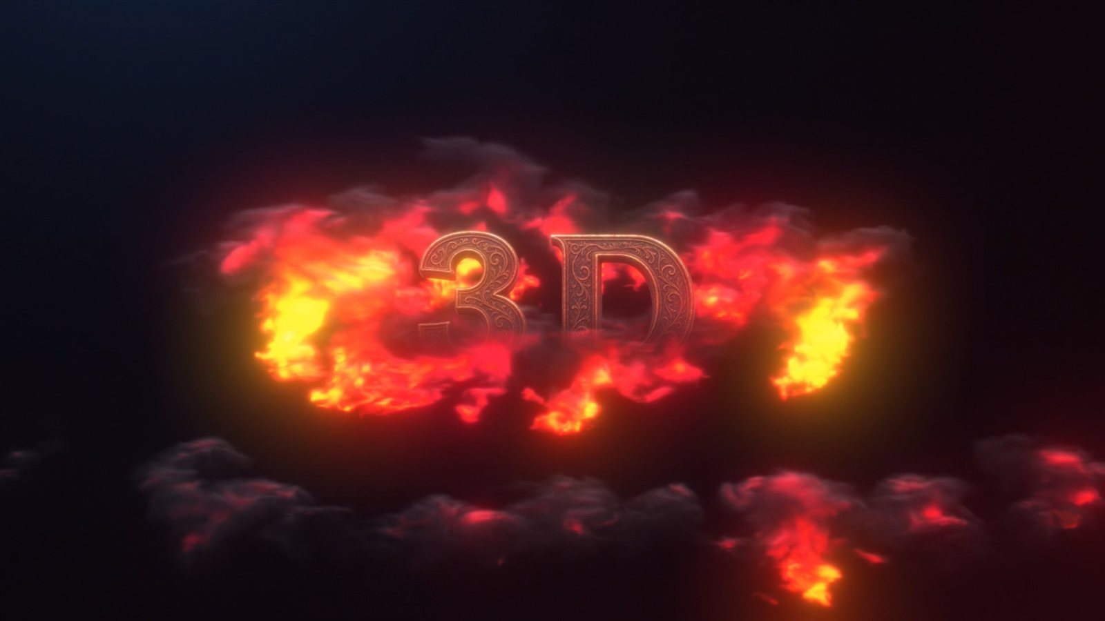 True 3D volumetric fire simulation